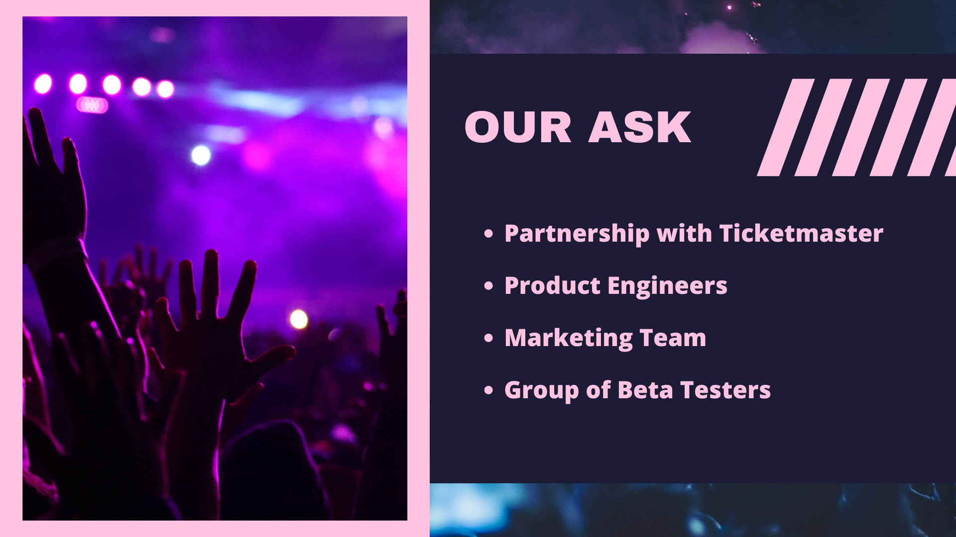 Our Ask